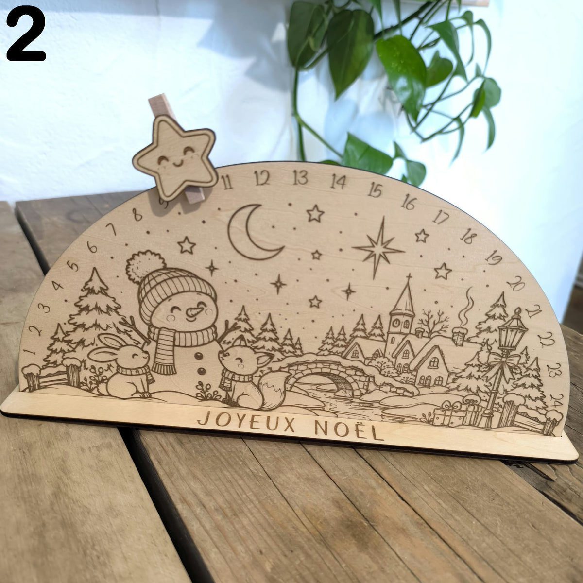 Mon rituel de Noël en bois