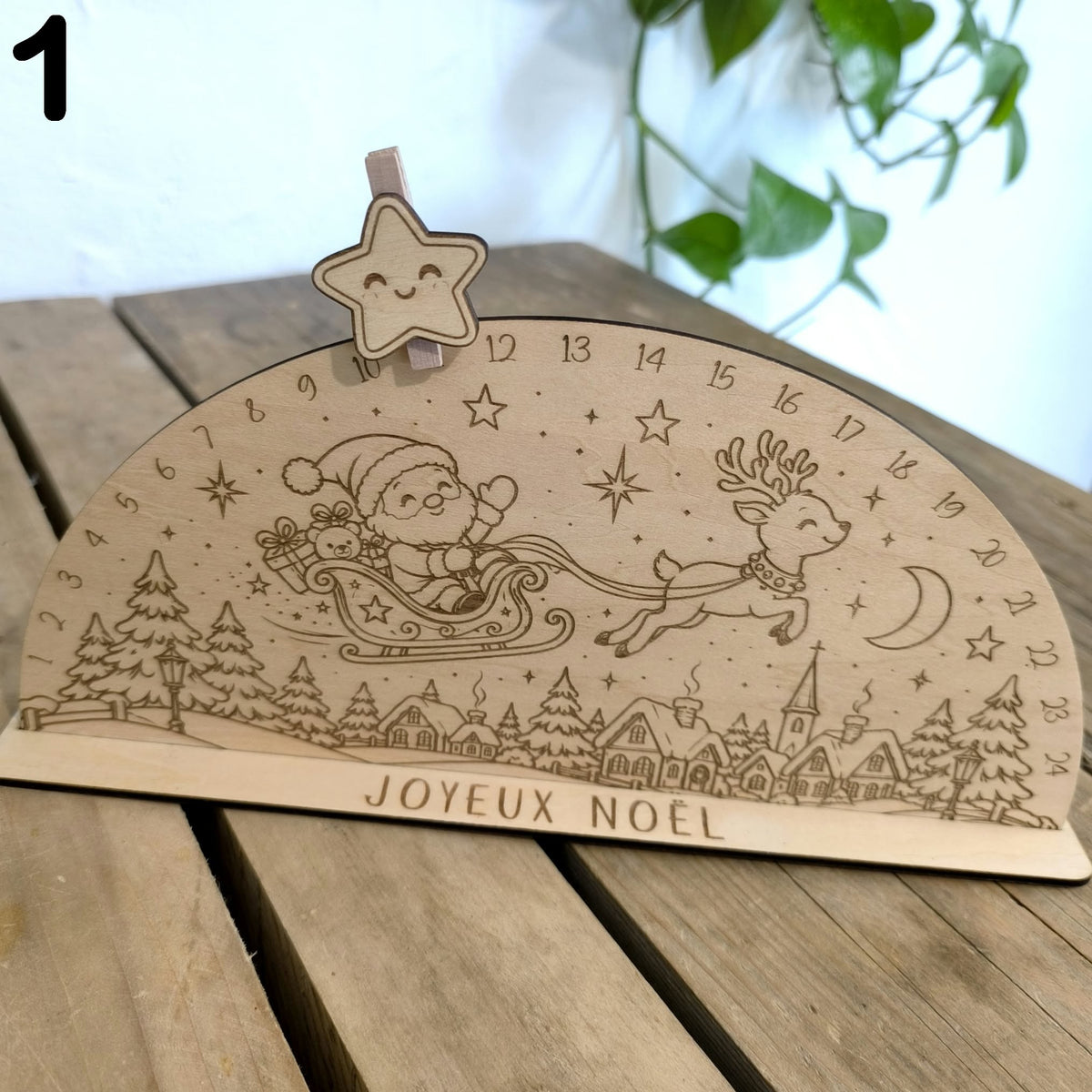 Mon rituel de Noël en bois