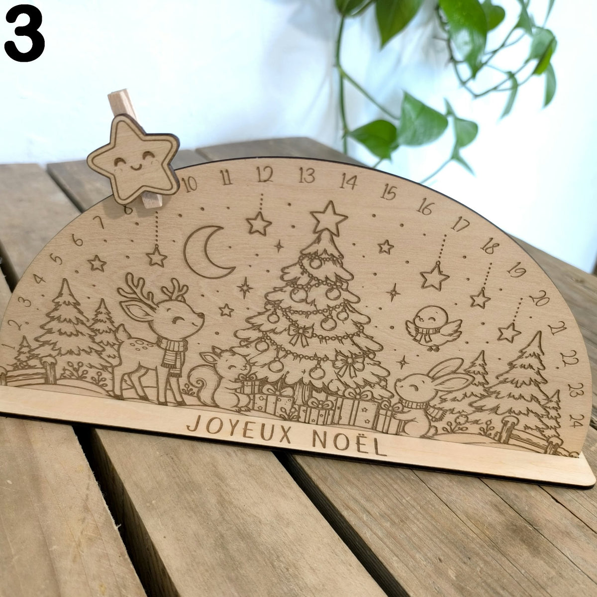 Mon rituel de Noël en bois