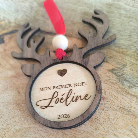 Suspension de Noël personnalisée - Mon premier Noël