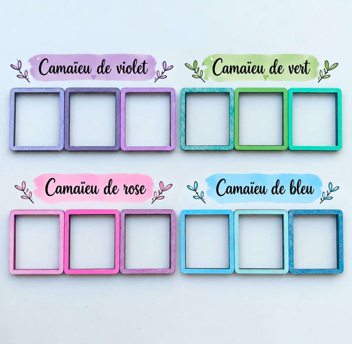 Tableau scolaire en bois personnalisé - de la petite section à la 3ème
